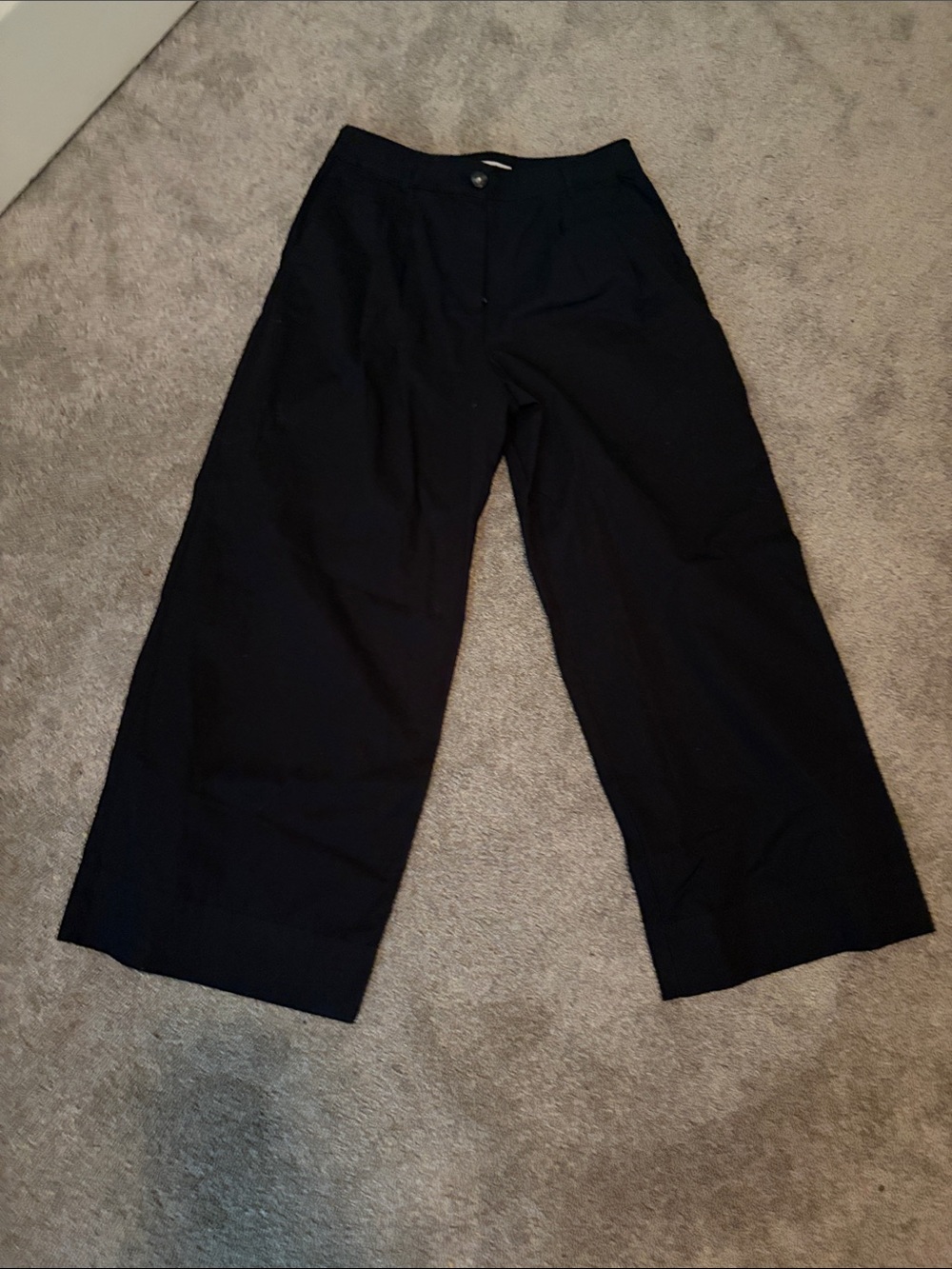 Black Wide-Leg Pants